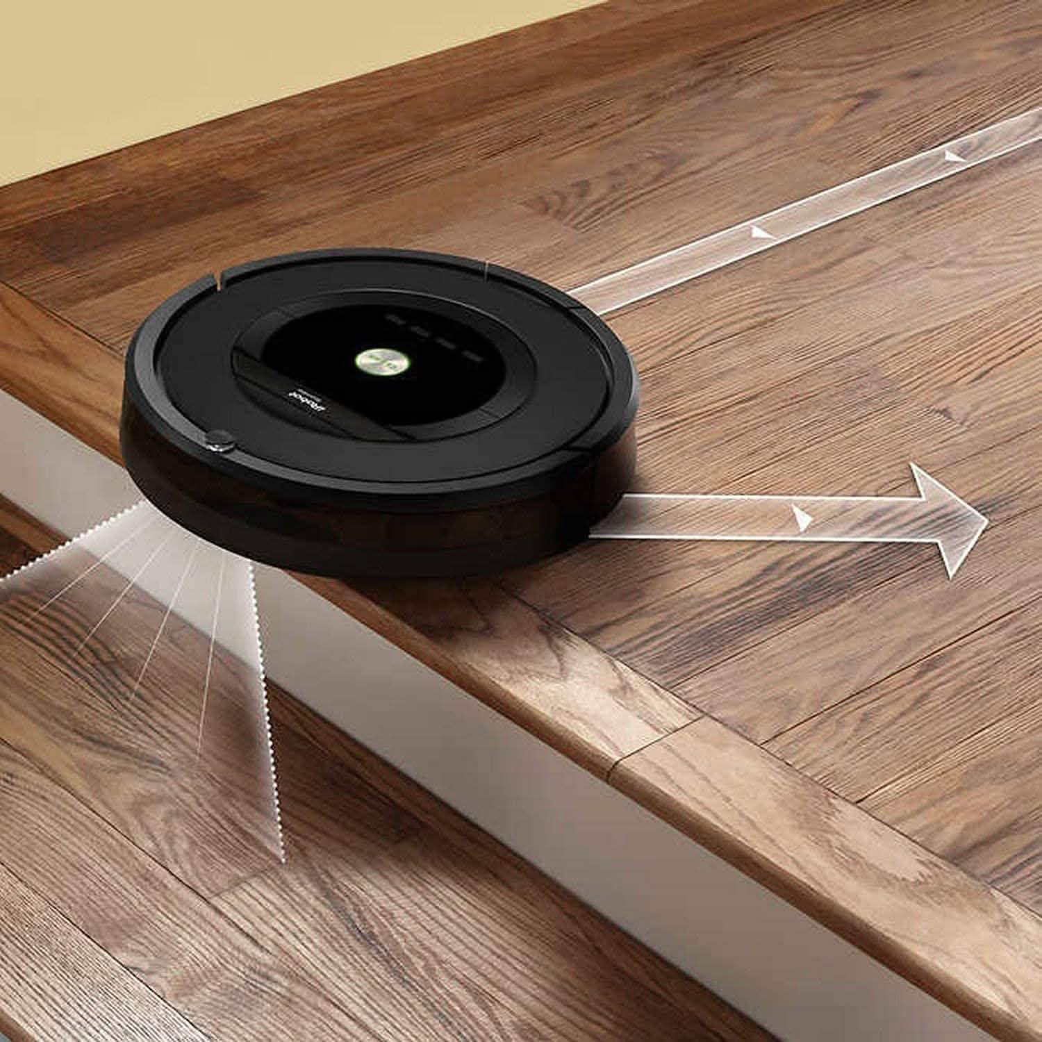 iRobot Roomba 805 Cleaning Vacuum Robot with Dual Virtual Wall Barriers and Bonus Filter (Refurbished)