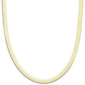 Italian Gold Sterling Silver Herringbone Chain