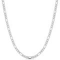 Italian Sterling Silver 3.5MM Figaro Chain