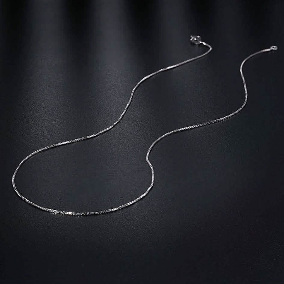 Italian Sterling Silver Box Chain