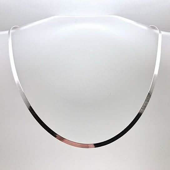 Italian Sterling Silver Herringbone Chain
