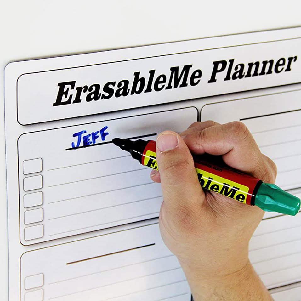 ItemMax Magnetic Dry Erase Calendar for Refrigerator