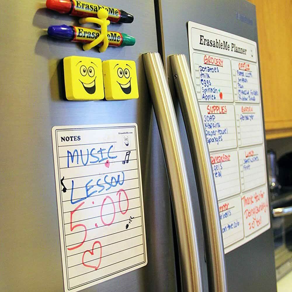 ItemMax Magnetic Dry Erase Calendar for Refrigerator