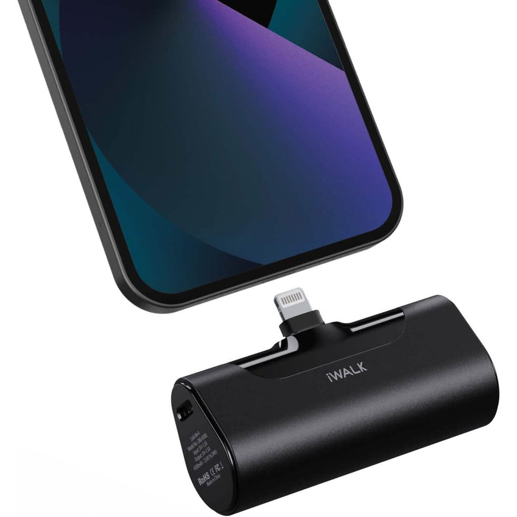 iWALK Small Portable Charger 4500mAh Ultra-Compact Power Bank