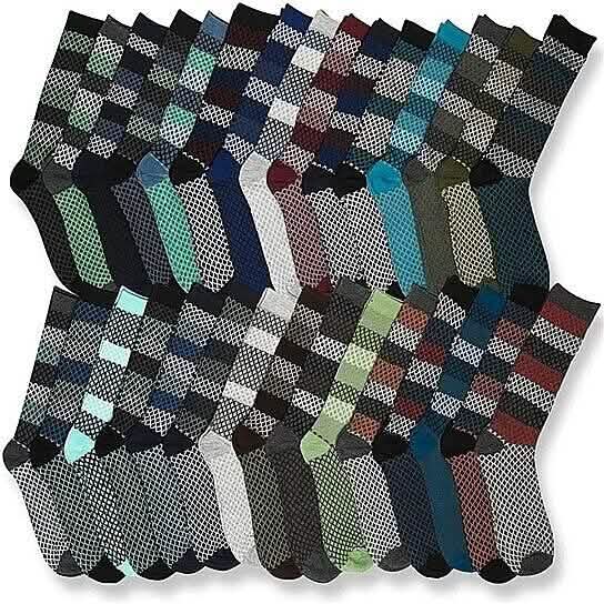 James Fiallo Men’s Colorful Dress Socks