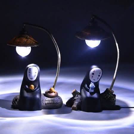 Japanese Kaonashi No Face LED Night Light Figure