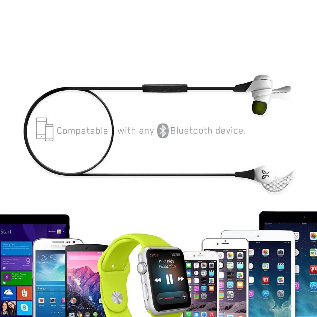 Jaybird Wireless Bluetooth Headphones With Carrying Case (Refurbished)