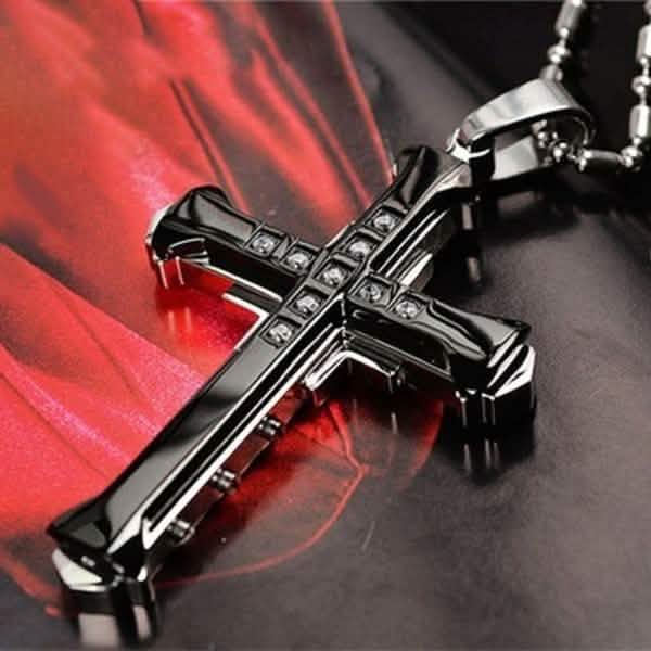Jesus Cross Pendant Necklace Jewelry