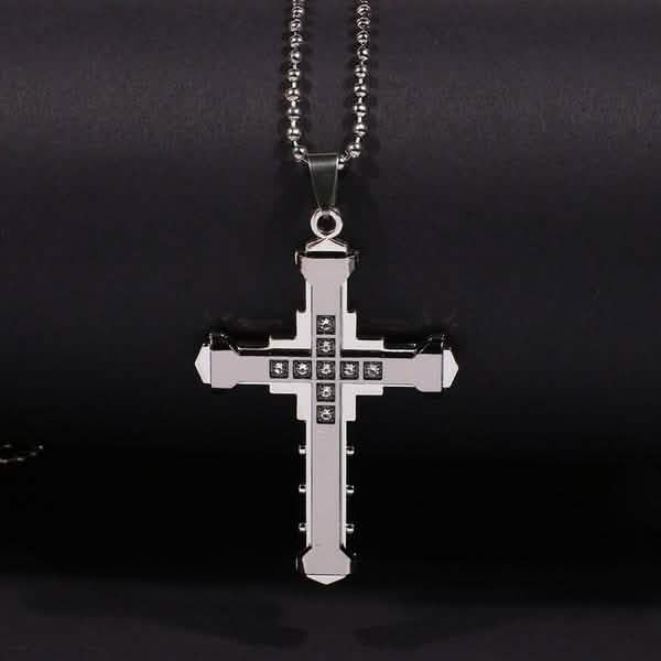 Jesus Cross Pendant Necklace Jewelry