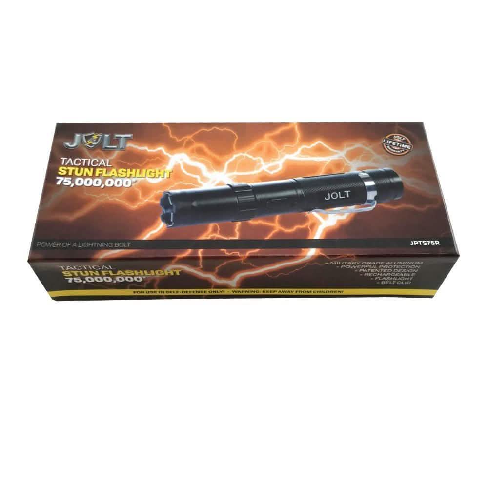 JOLT Police Tactical Stun Flashlight 75 Million Volt