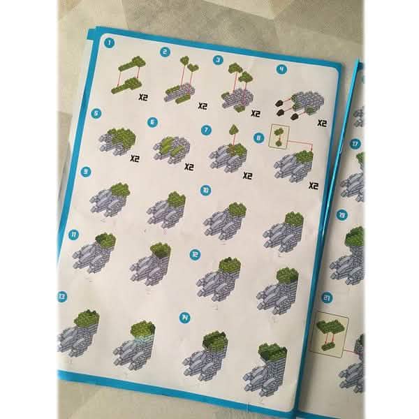 Jurassic Dinosaur Model Building Blocks