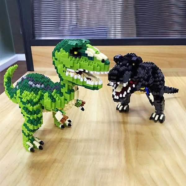 Jurassic Dinosaur Model Building Blocks