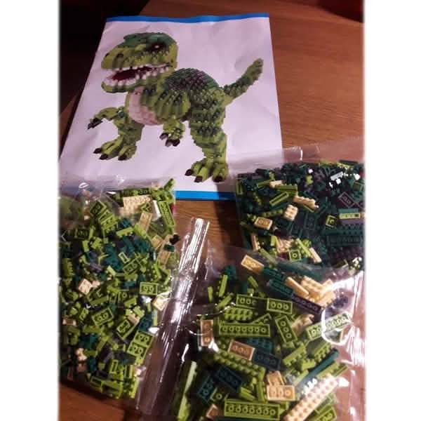 Jurassic Dinosaur Model Building Blocks