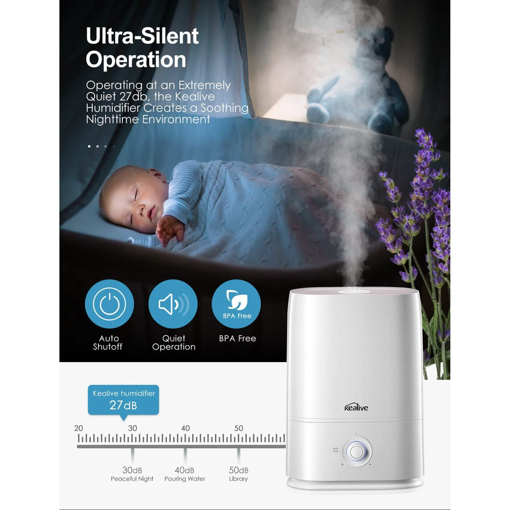 Kealive Cool Mist Humidifier