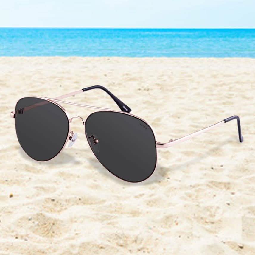 Kensie Carissa Women's Shiny Metal Aviator Sunglasses