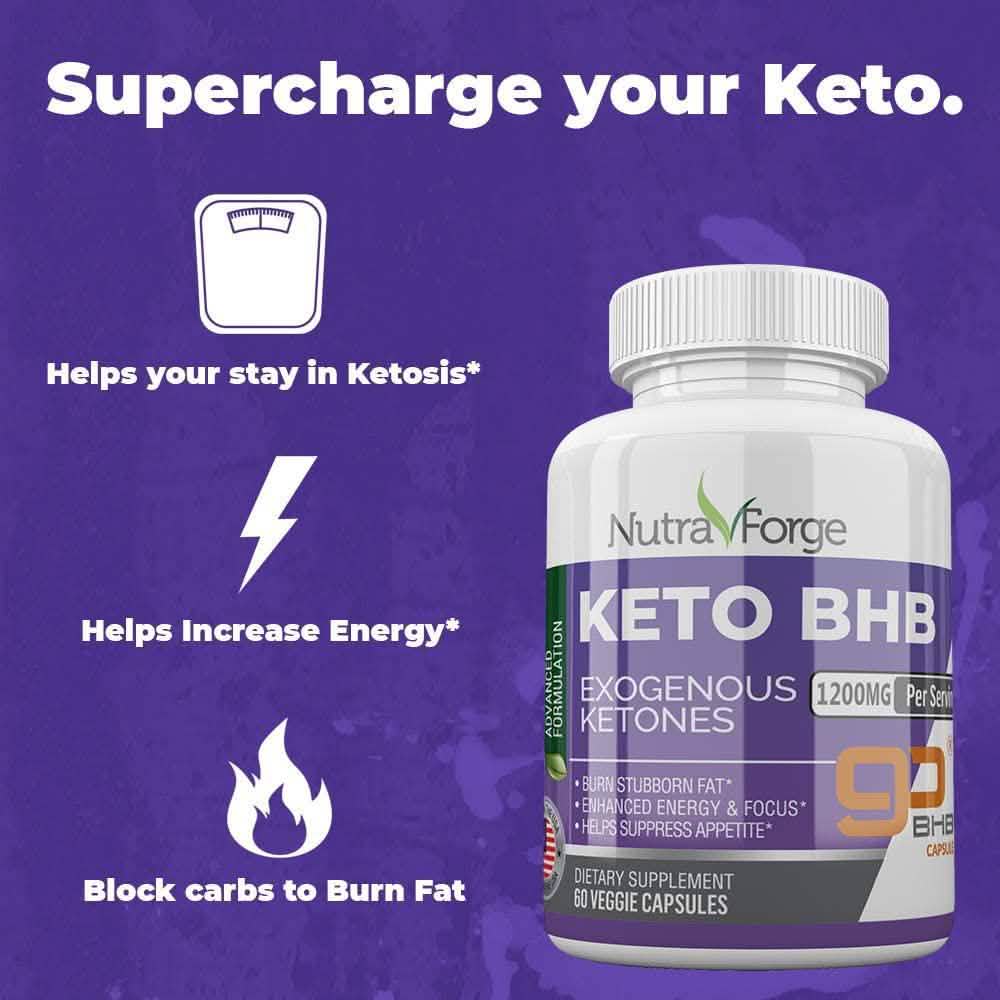 Keto BHB Pills 1200mg Ketogenic Keto Pills for Women and Men