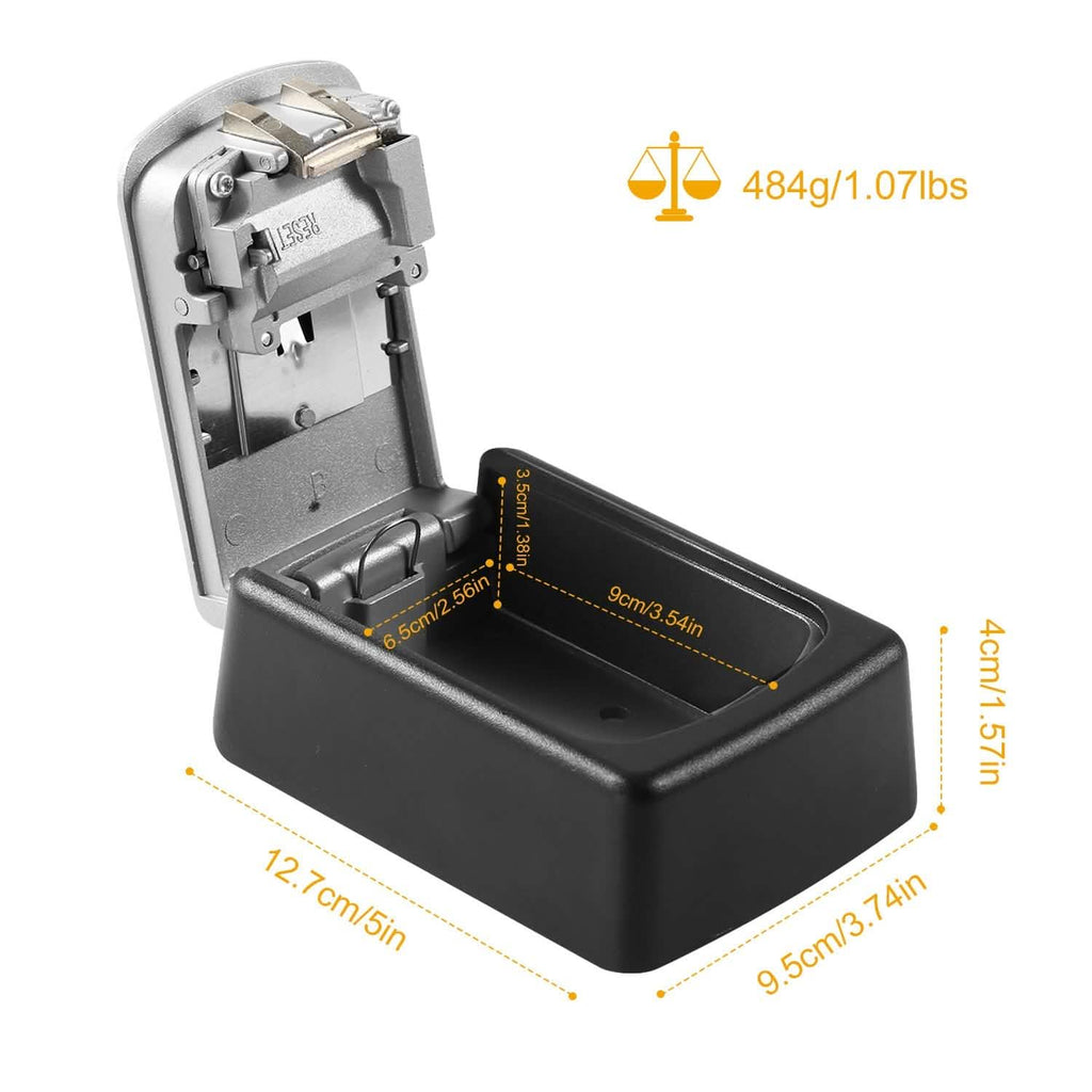 Keys Storage Lock Box with 4 Digits Combination