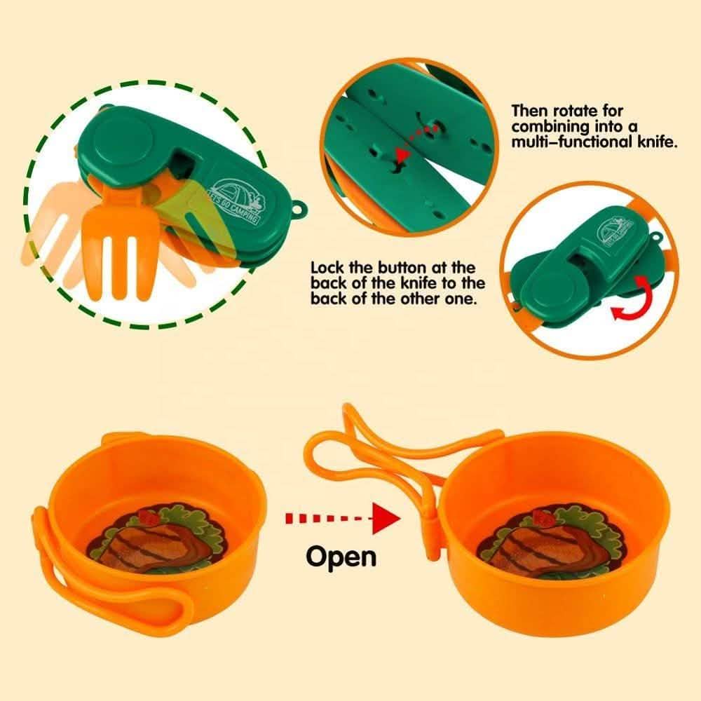 Kid’s Camping Tent Toy Set