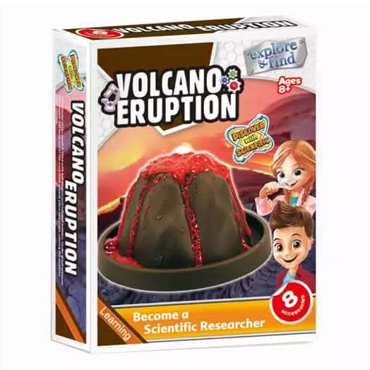 Kids Fun Educational Volcano Eruption Science Kit Toy
