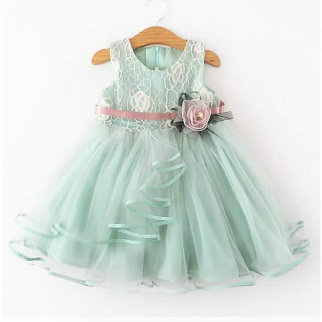 Kids Little Girls' Dress Flower Swing Dress