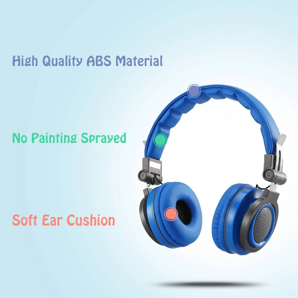 Kids Over Ear Wired Headsets with 85dB Volume Limit