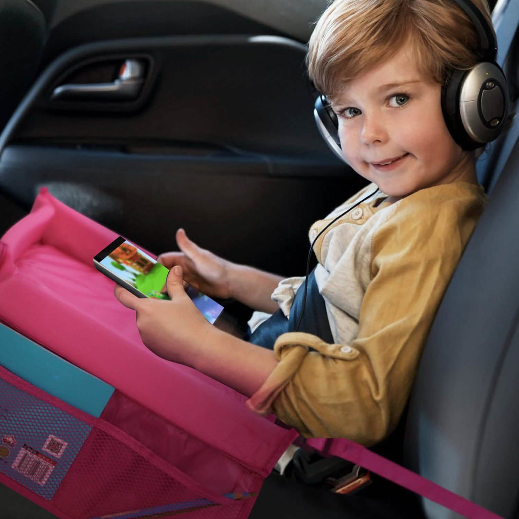 Kids Safety Travel Tray Waterproof Car Seat