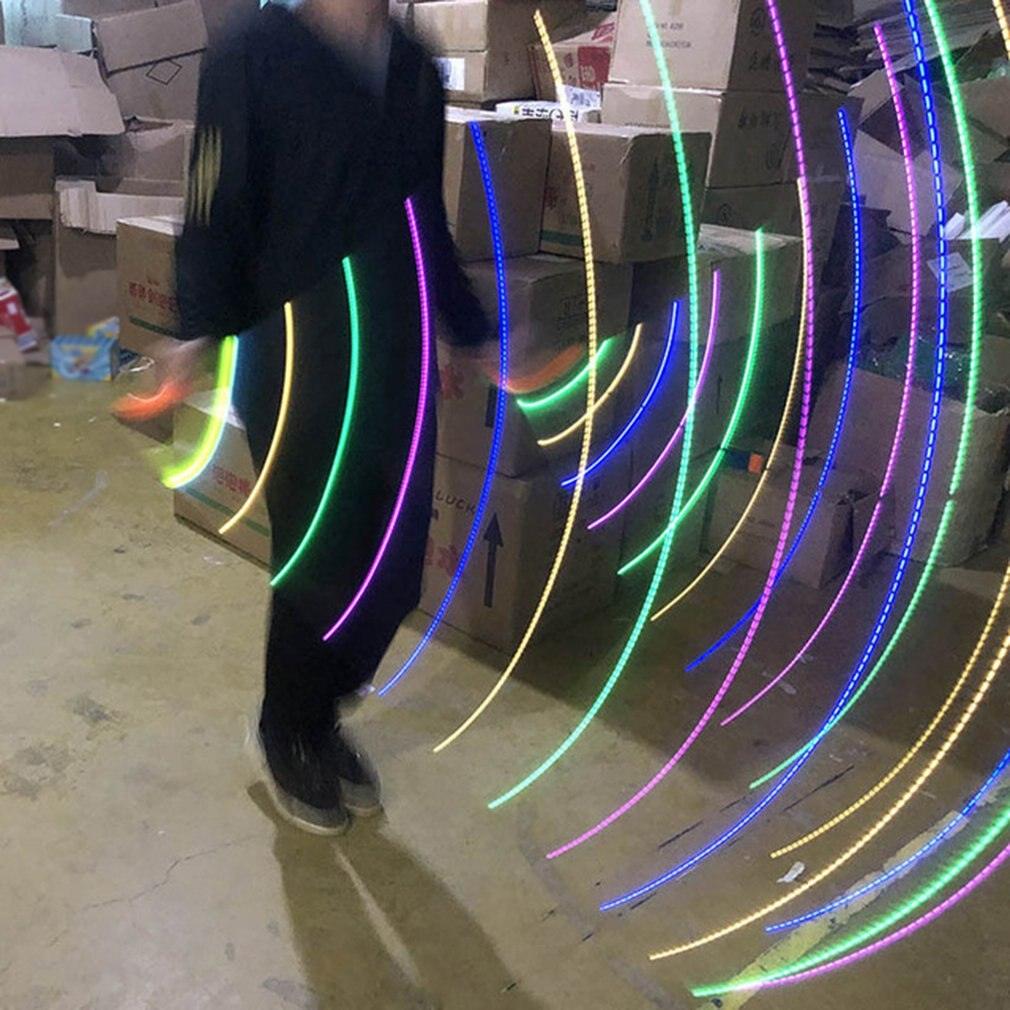Kids Skipping Rope Neutral Plastic Colorful Flash Jump Rope Sports Led Light Skipping Rope LED Light Up Adult Kids Jump Skipping Rope Fitness Comfortable Grip Jump Rope For Kids