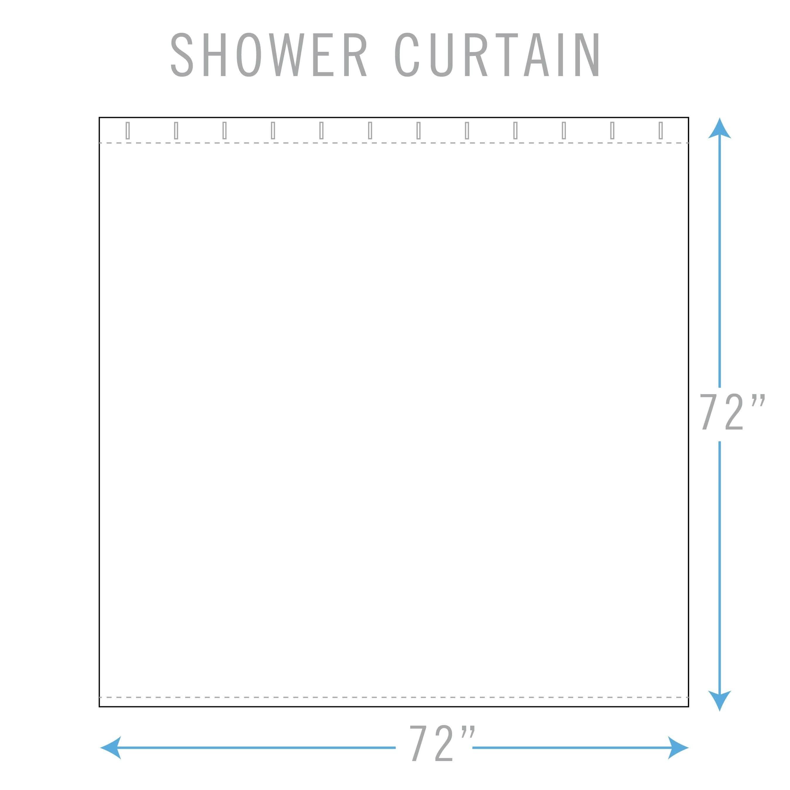 Kidz Mix Level Up Glow-in-the-Dark Shower Curtain