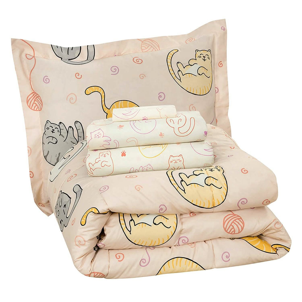Kidz Mix Sleepy Cats Bed in a Bag