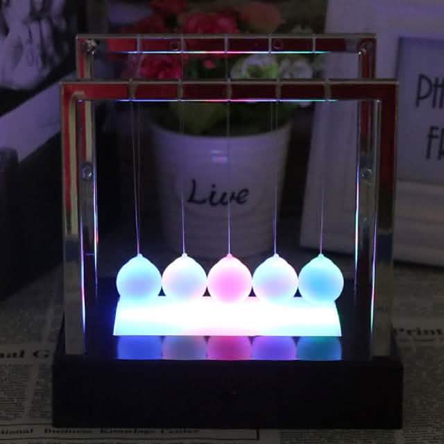 Kinetic Orbital Newton Cradle Balance Ball Educational Toy