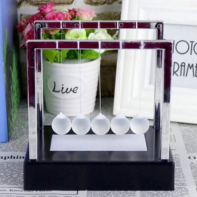 Kinetic Orbital Newton Cradle Balance Ball Educational Toy