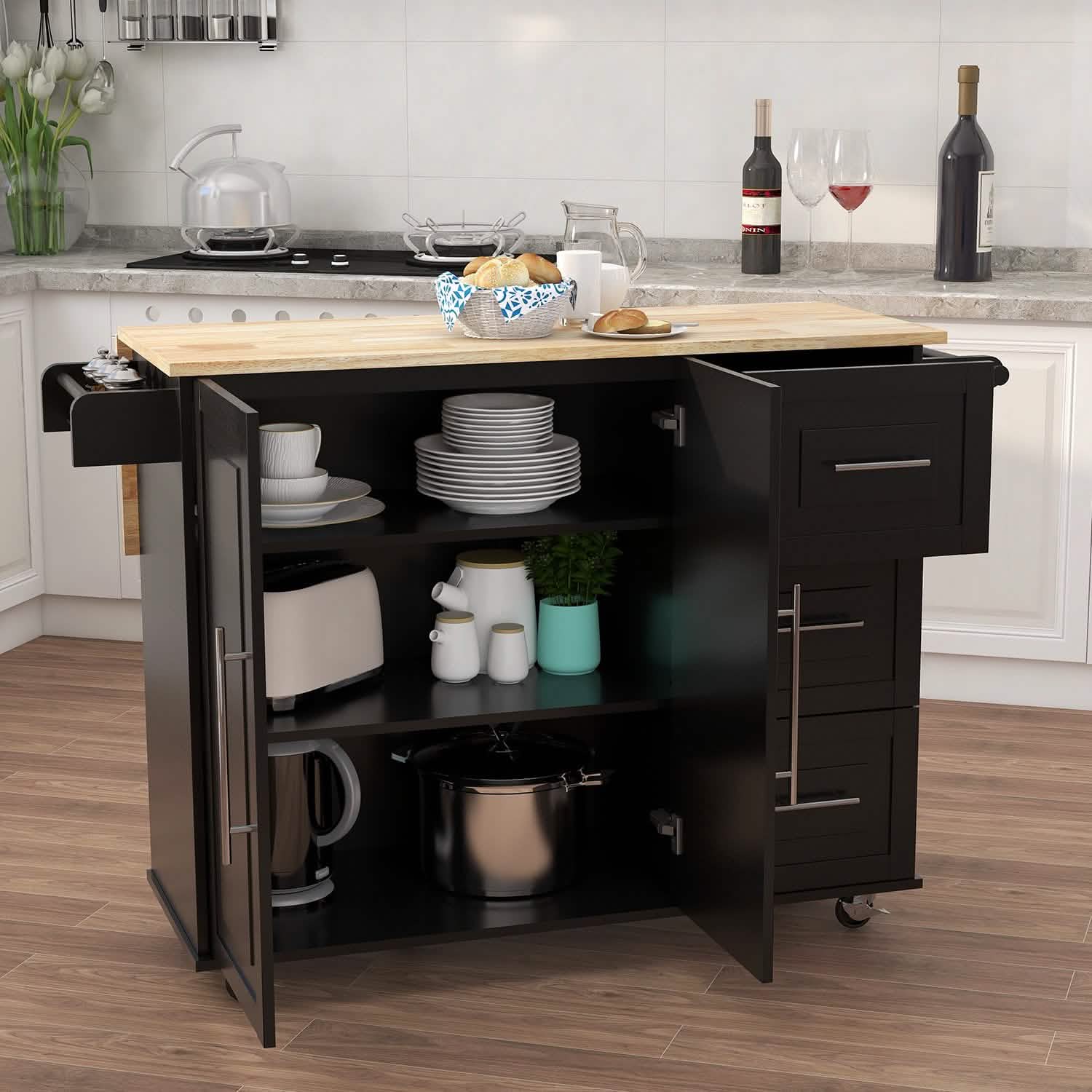 Kitchen Carts on Wheels