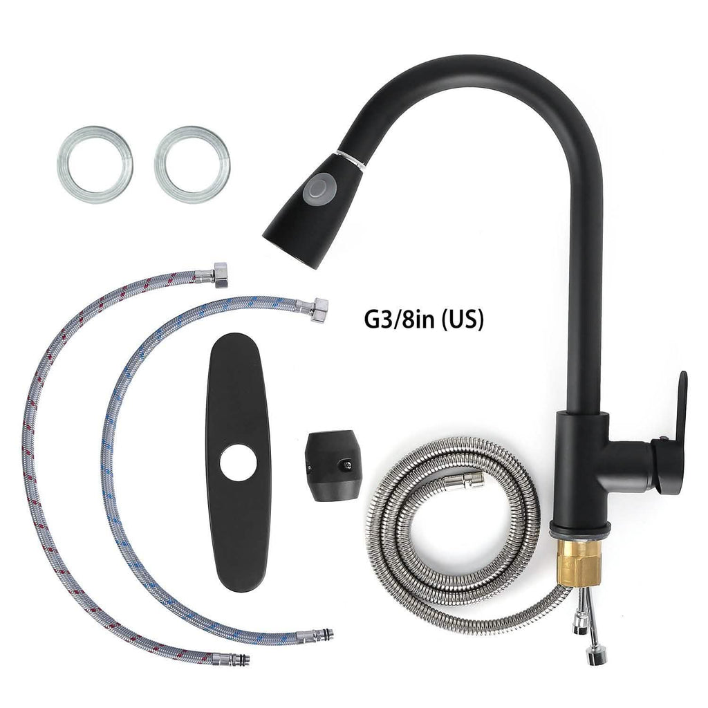 Kitchen Faucet Single Handle with Hot and Cold Control