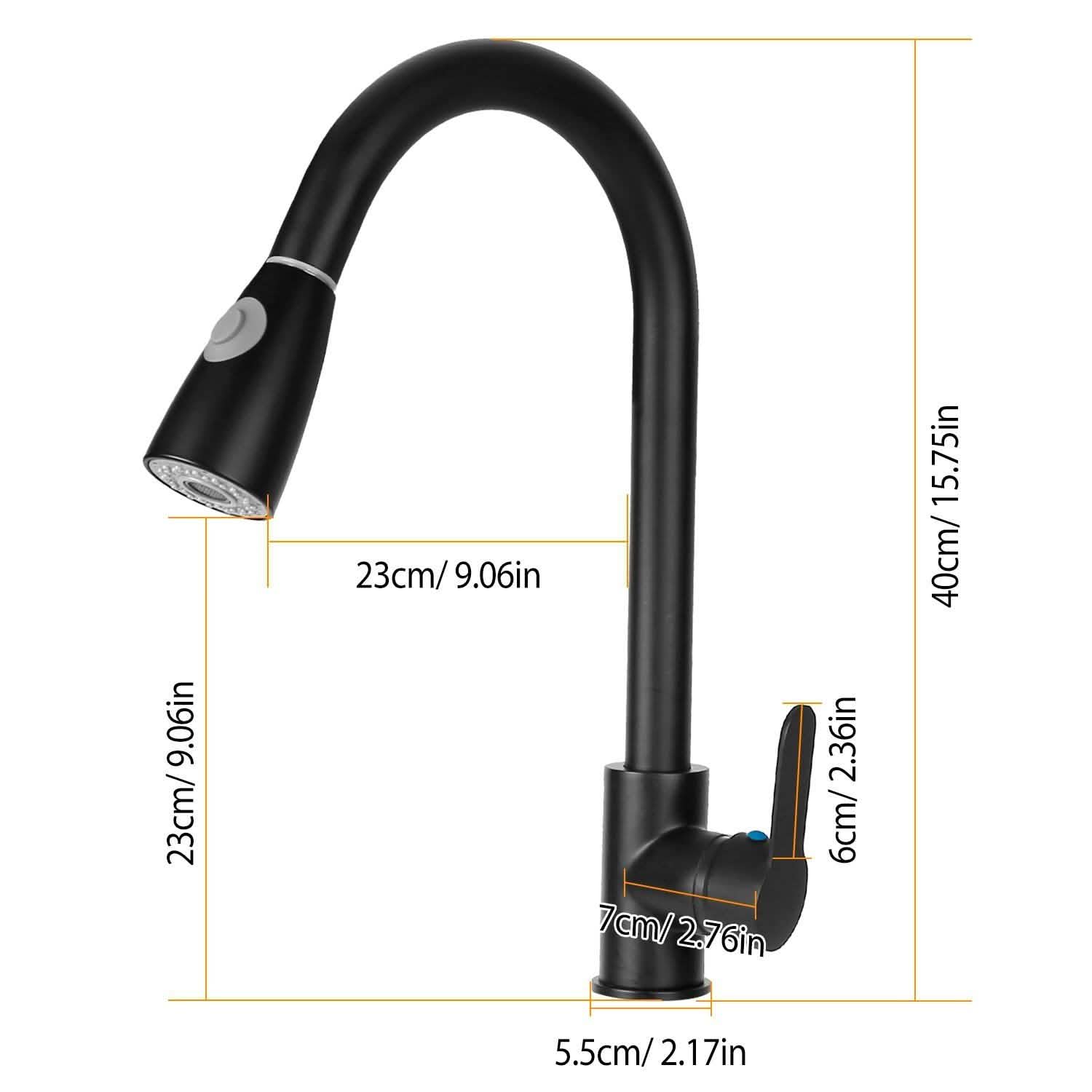 Kitchen Faucet Single Handle with Hot and Cold Control