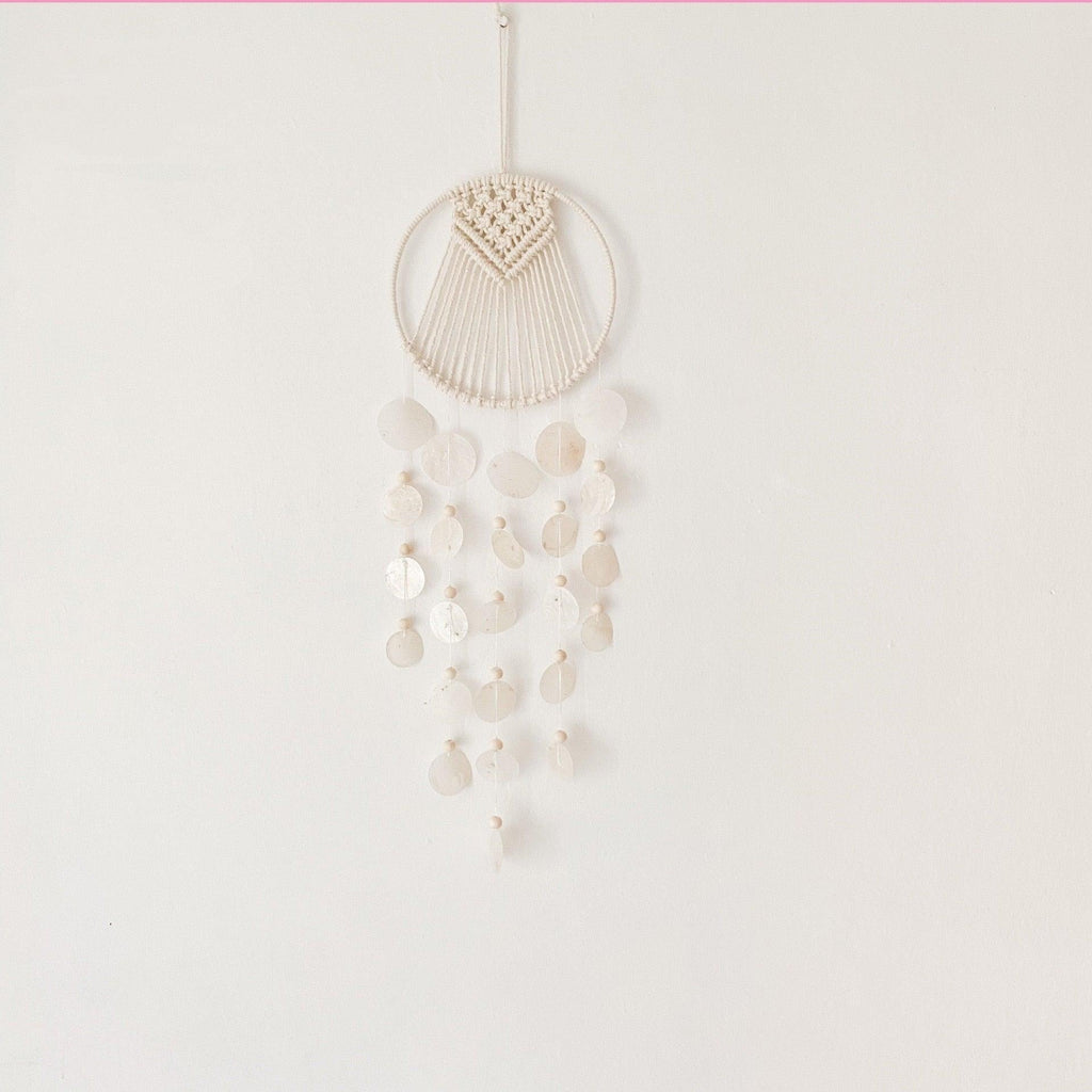 Korean Style Home Shell Melodious Sound Wind Chime Room Decoration Ornaments Nordic Hanging Wind Bells Wall Pendant For Home Office Kids Room Nursery Decor Gifts Photography Hanging Wind Chimes