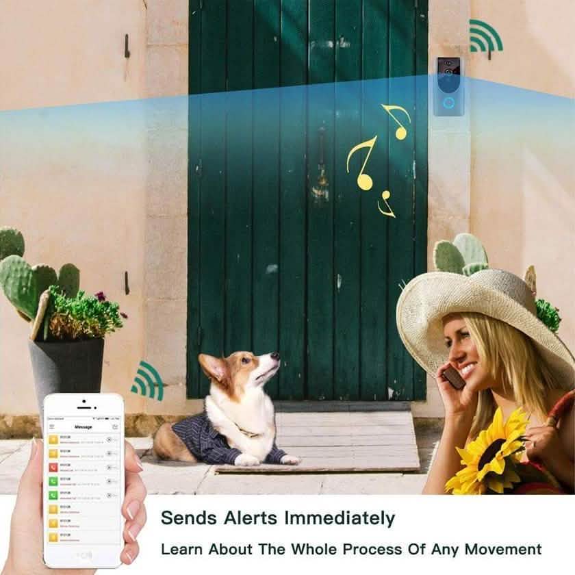L500 WiFi Smart Wireless Doorbell Camera