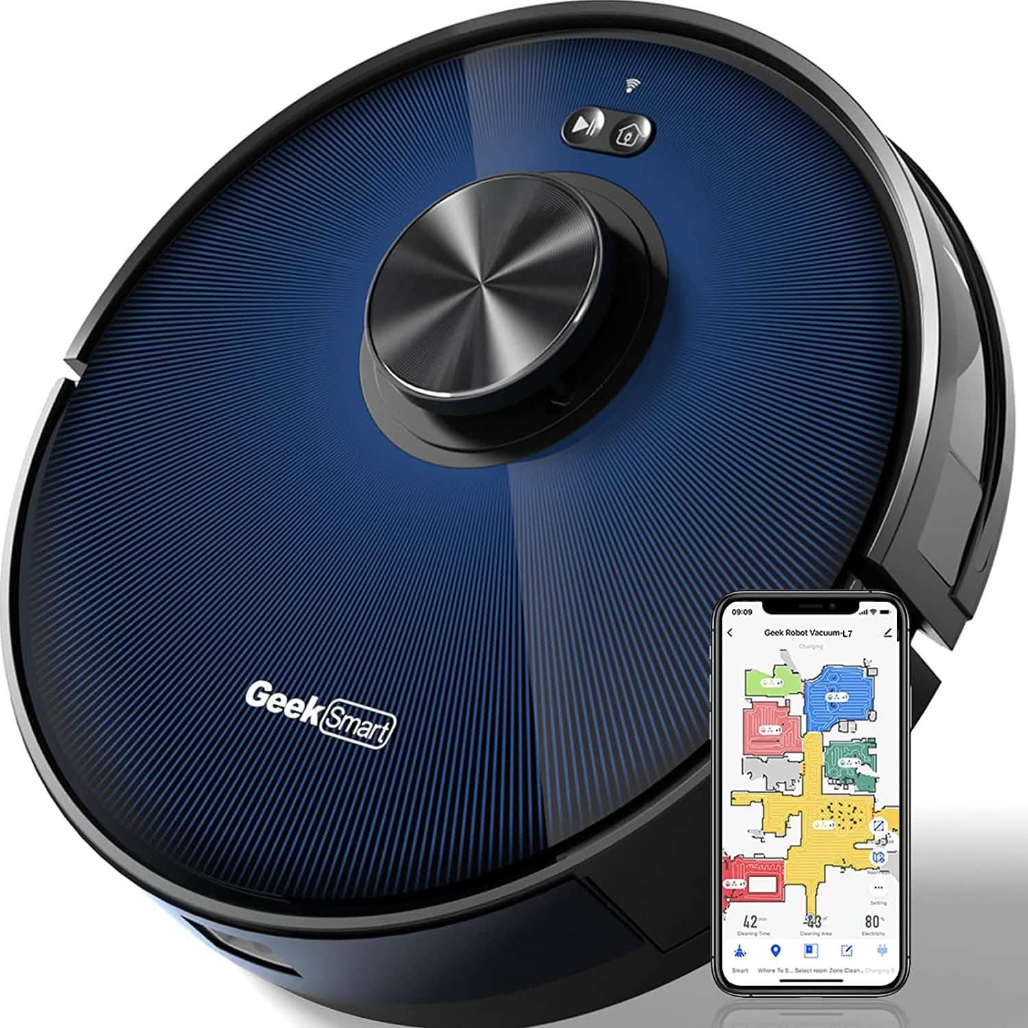 L7 Robot Vacuum Cleaner and Mop