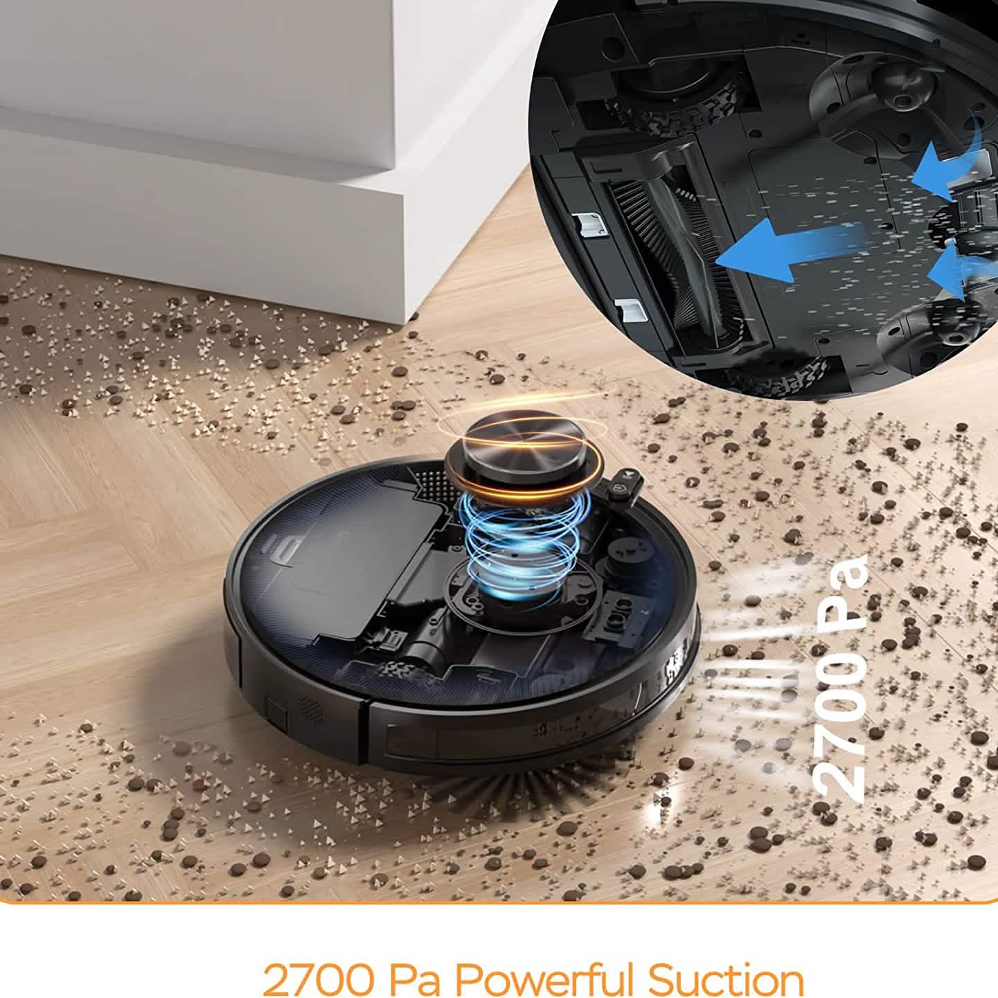 L7 Robot Vacuum Cleaner and Mop