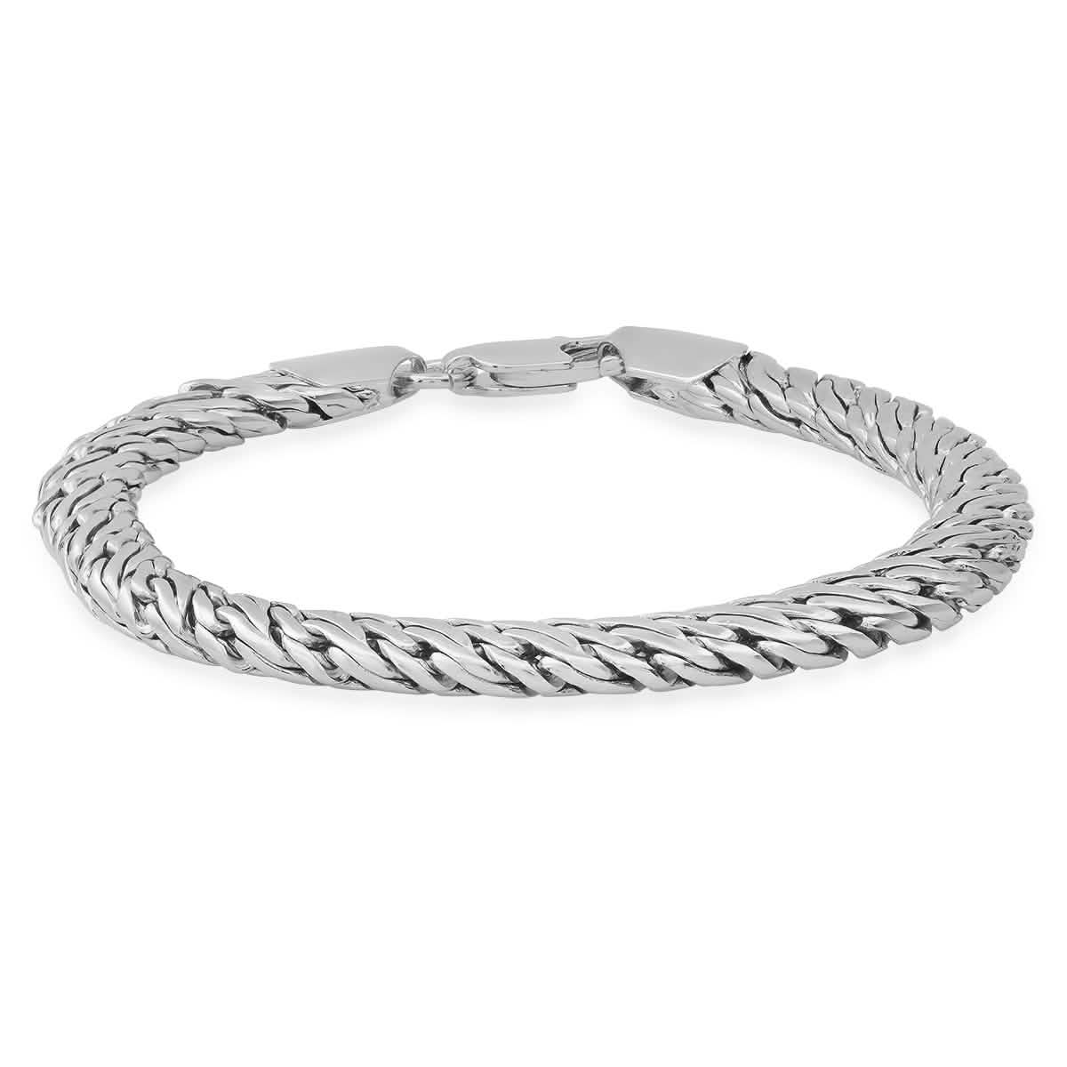Ladies 18k Gold Plated Brass Wheat Bracelet