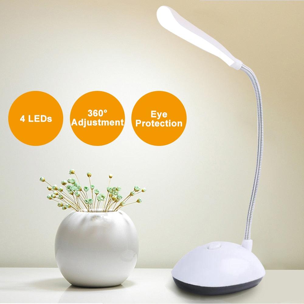 Lamp Table Lamp LED Desk Lamp Eye Protection Lamp AAA Battery Reading Book Lights 2021 New Reading Lamp Desk Decorative Table Lamp Cute Study Lamps for Bedroom Décor