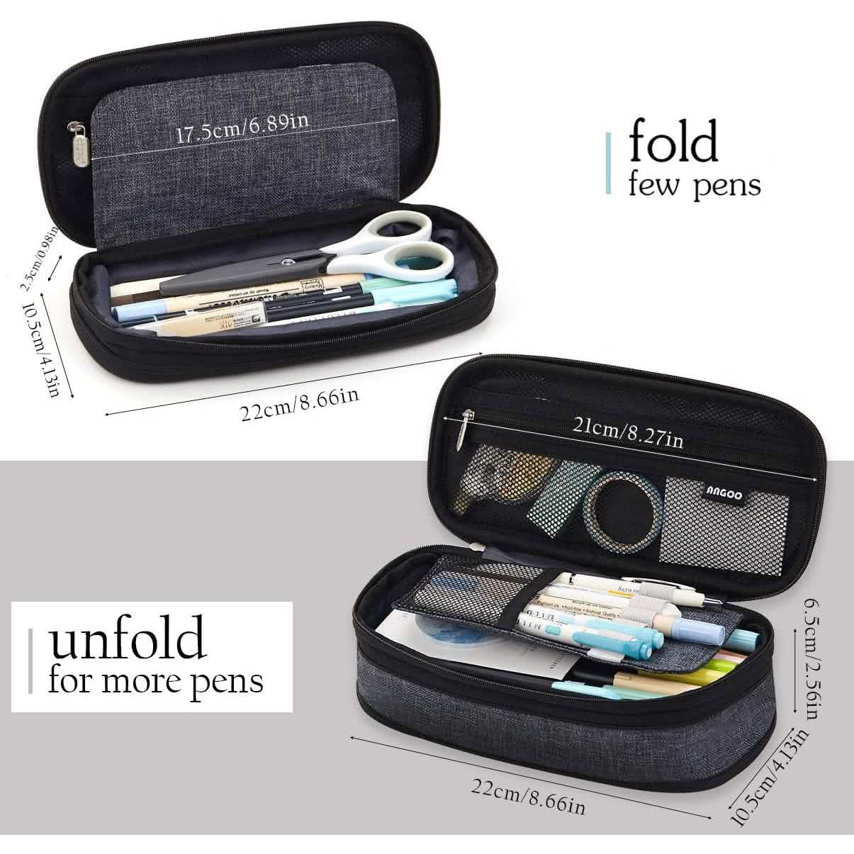 Large Capacity Pencil Case Storage Bag