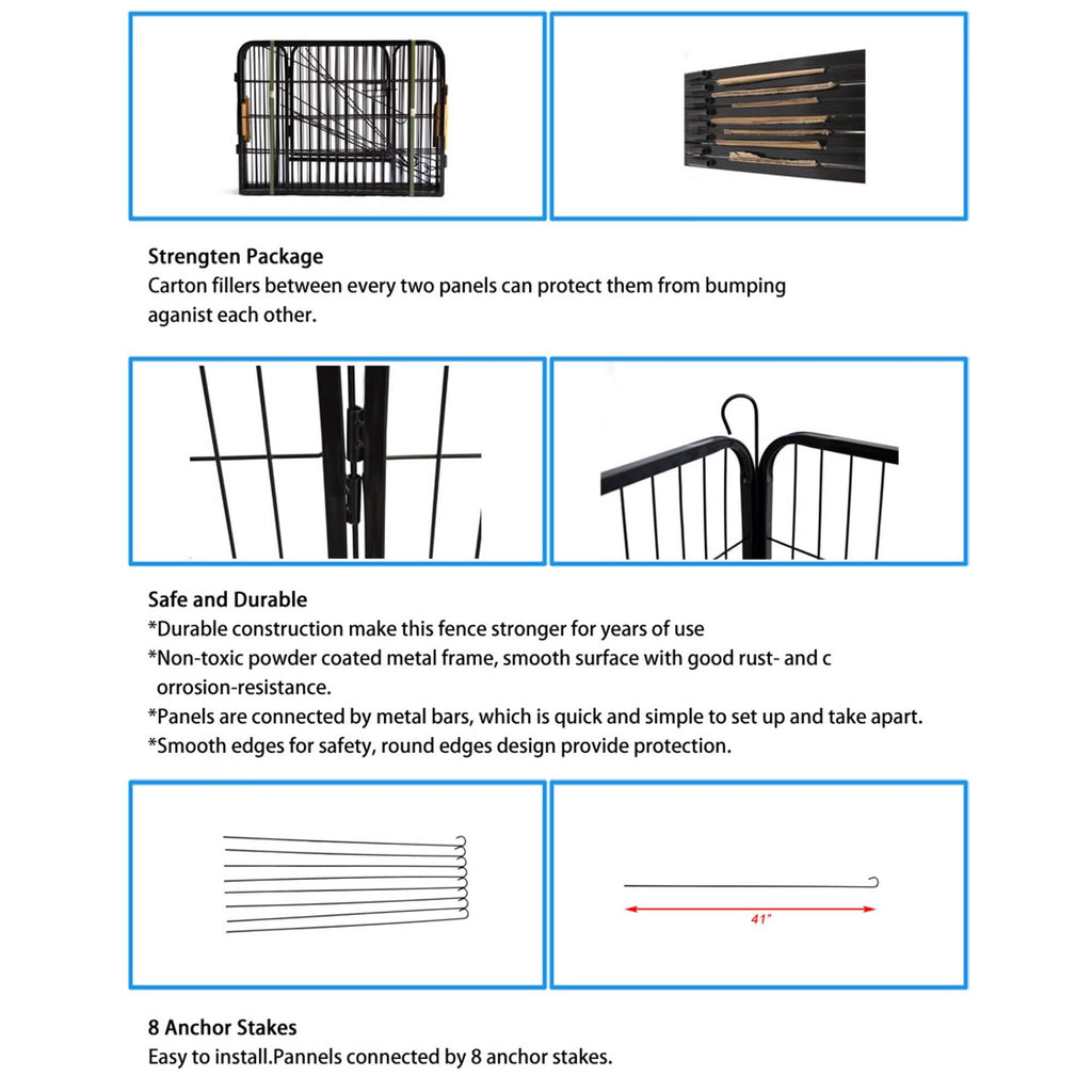 Large Dog Fence Pet Fence
