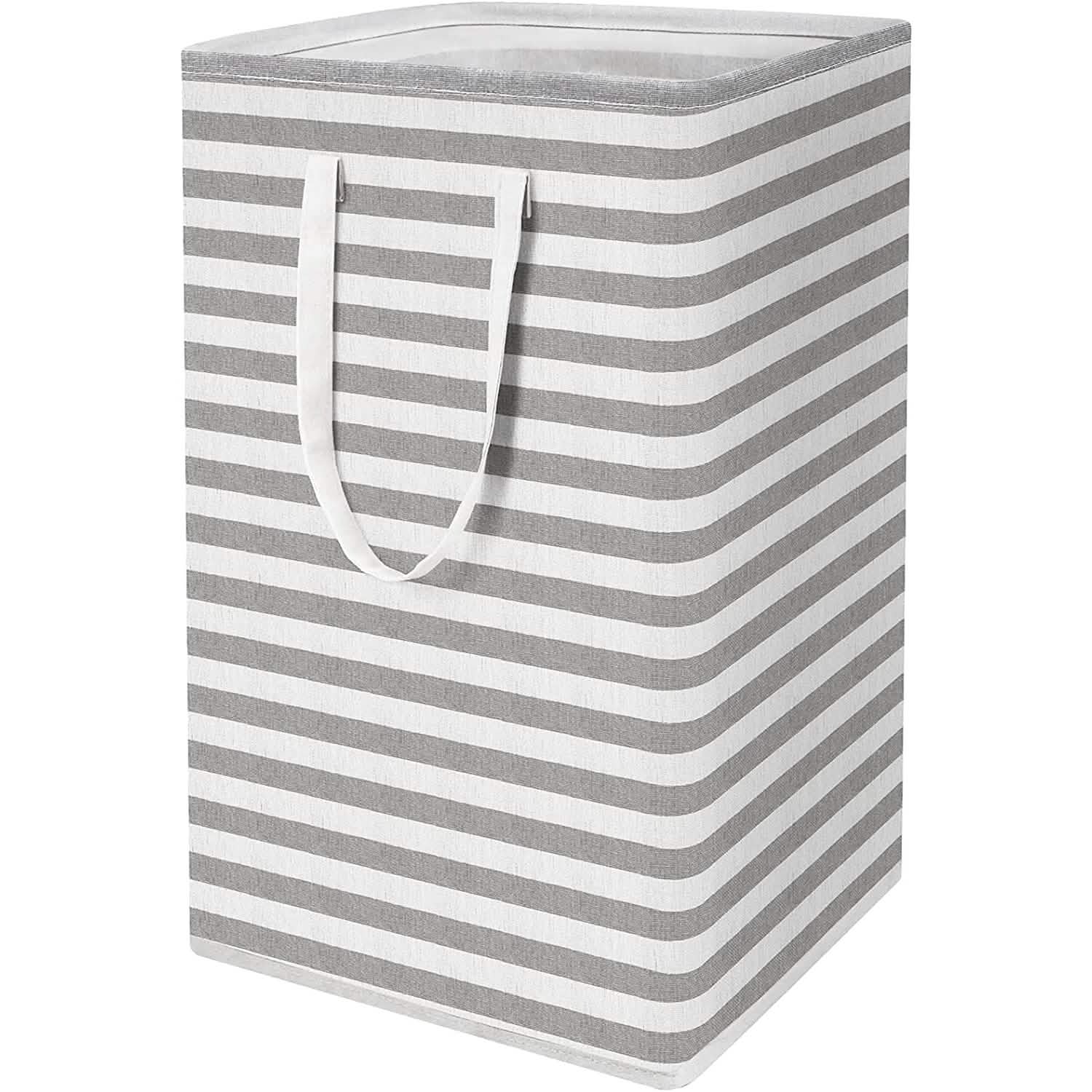Large Foldable Tall Laundry Basket Storage Basket