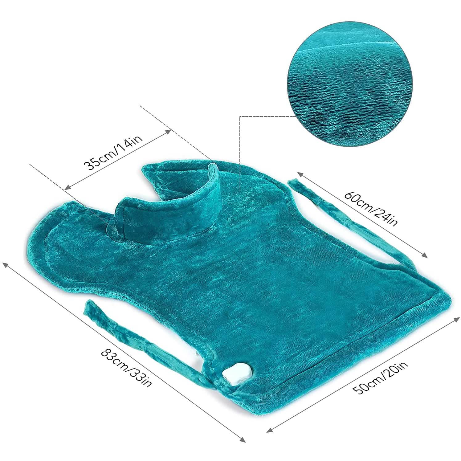 Large Heating Pad for Back and Shoulder