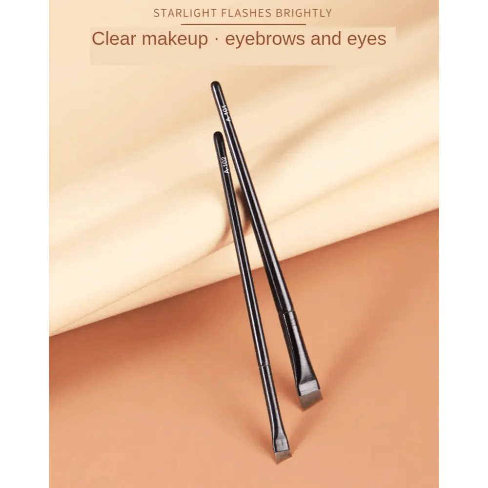 Lavish Style Contour Brush Eyebrow Eyeliner Brush Professional Small Angled Eyebrow Brush High Quality Eye brow liner Brush Makeup Tools