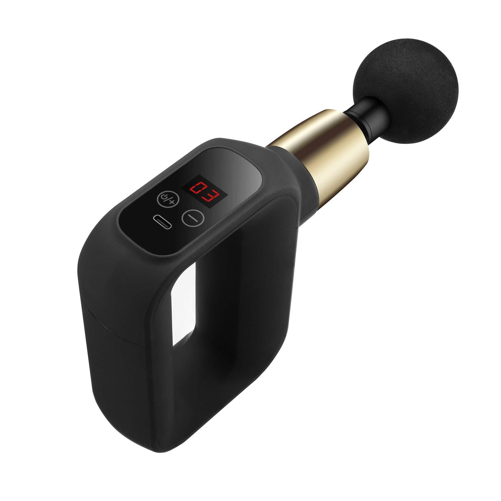 LAX Deluxe Handheld Deep Tissue Percussion Muscle Massager for Fitness