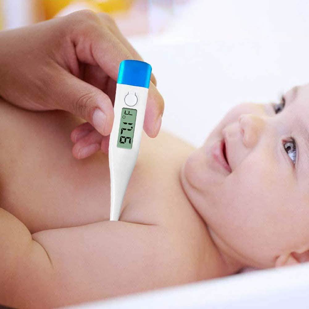 LCD Digital Thermometer Fahrenheit °F High Precision Waterproof Thermometer