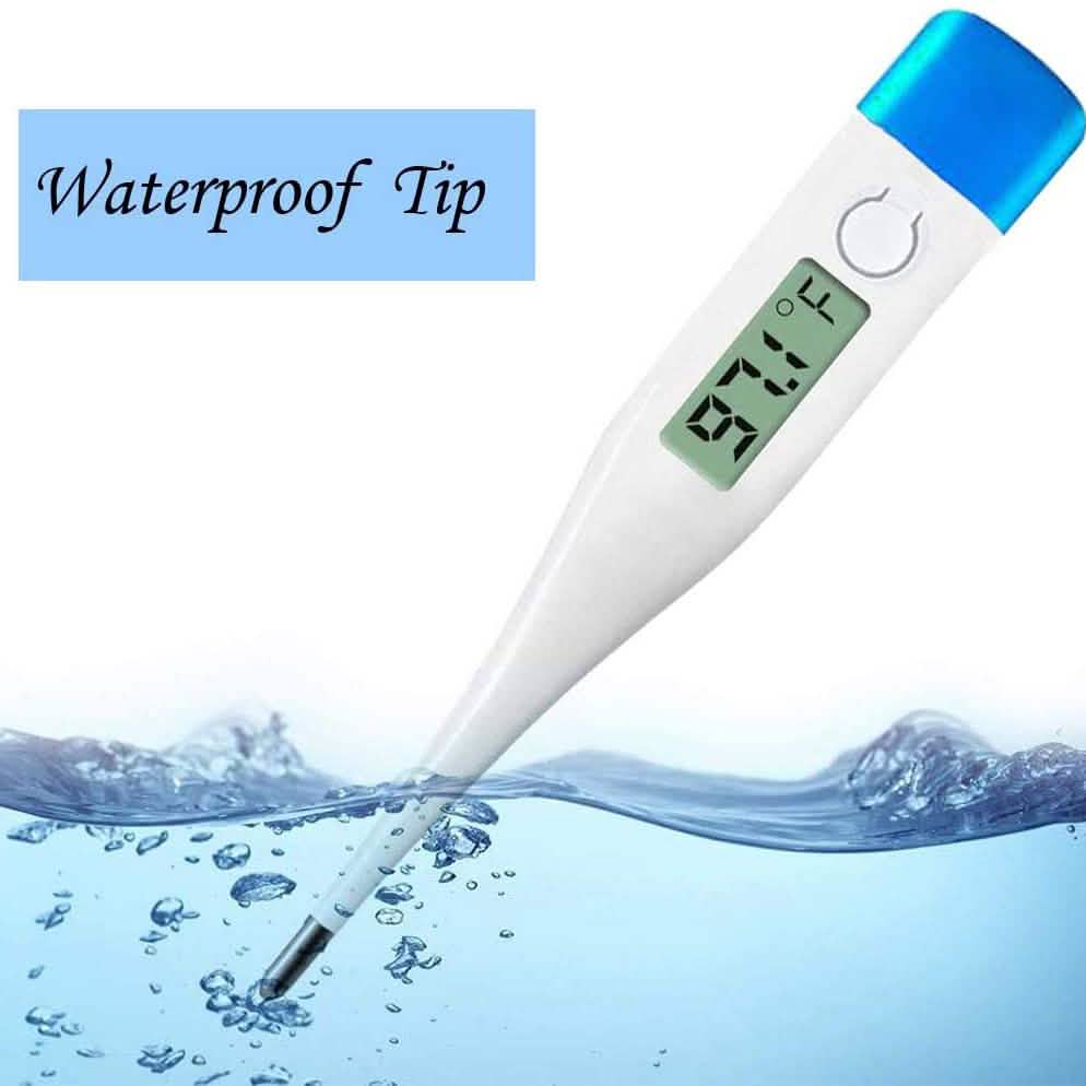 LCD Digital Thermometer Fahrenheit °F High Precision Waterproof Thermometer