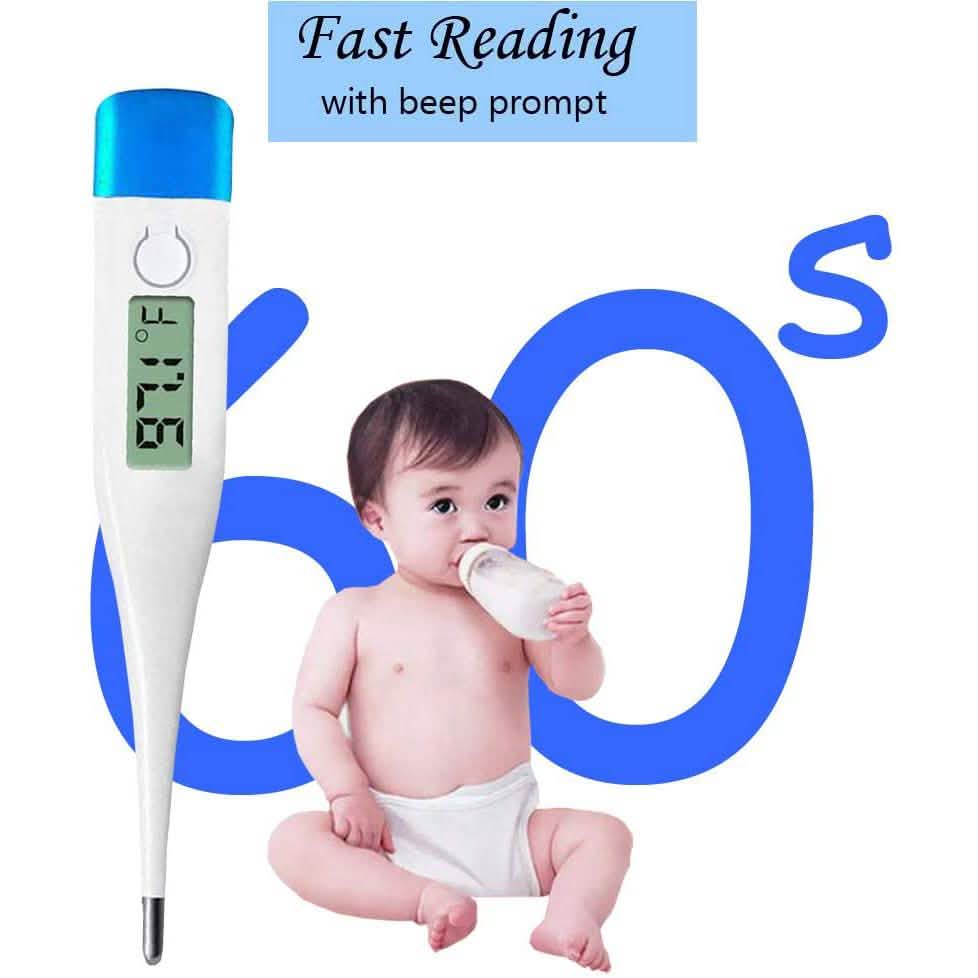 LCD Digital Thermometer Fahrenheit °F High Precision Waterproof Thermometer