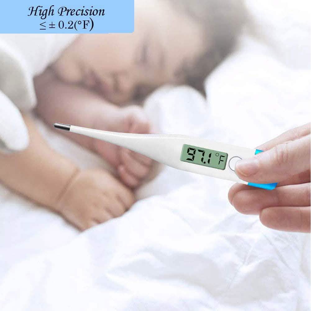 LCD Digital Thermometer Fahrenheit °F High Precision Waterproof Thermometer